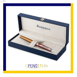Waterman Hemisphere Anniversary Promenade Vermillion Fountain Pen FINE Nib