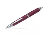 Pilot Capless Vanishing Point Fountain Pen with Red Birchwood Body and Chrome Trims