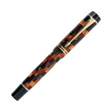 Parker Duofold Mini Fountain Pen International Check Amber Medium Nib