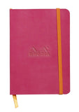 RHODIA A6 RHODIARAMA JOURNAL/NOTEBOOK in 3 colours, Lime Green, Pink and Turquoise