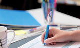 Bic 4 Colours Original Multifunction Ballpoint Pen in Blue and White