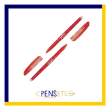 Pilot Frixion Erasable Needle Point Tip Pen 0.5mm Erasable x2 Pens Refillable
