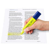 Staedtler Textsurfer Classic Yellow Highlighter 3 Pack with 1-5mm Tip and Fast Drying Ink