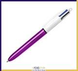 Bic 4 Colours SHINE Multifunction Ballpoint Pen
