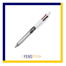 Bic 4 Colours Ballpoint Pen and Mechanical Pencil in White, Black and Silver