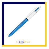 Bic 4 Colours Original Multifunction Ballpoint Pen in Blue and White