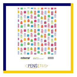 Instawrap "Gifts Galore" Lick & Stick Wrapping Paper