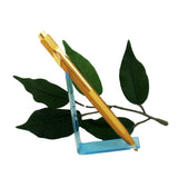 Caran D'Ache Gold Bar Metal Ballpoint Pen 849 All Gold Pen + All Gold Gift Box