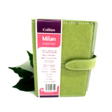 Collins Milan Organiser Pocket Size Diary Pink Lilac Green Address Book