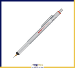 Rotring 800+ Mechanical Pencil and Touchscreen Stylus Hybrid in Silver