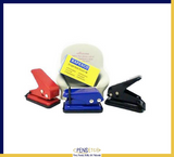 Rapesco One Single Hole Mini Punch Perforator Metal in Blue, Black or Red