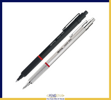 Rotring Rapid Pro Ballpoint Pen in Black or Silver