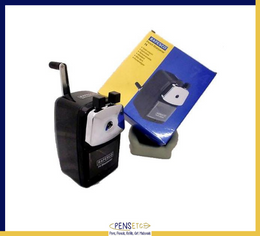 Rapesco Pencil Sharpener Desktop R74 Pencils up to 6mm Triple Clutch Grip