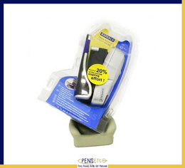 Rapesco Stapler - power assisted X5-20h Silver / Purple 1/2 Strip 26/6 Staples