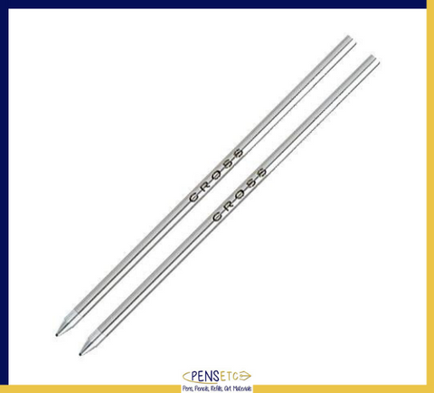 Cross Micro Ballpoint Refills Pack x2 8518-4 Black 8518-6 Blue or 8518-5 Red