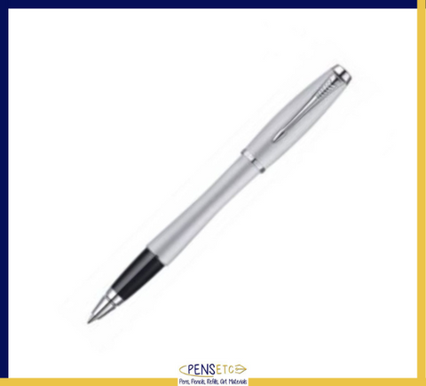 Parker Urban Premium Silver Chrome Trim Rollerball Pen S0850500