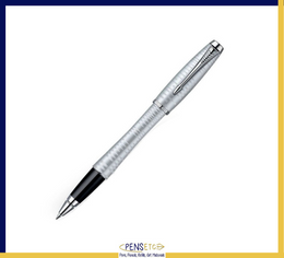 Parker Urban Premium Silver Blue Rollerball Pen