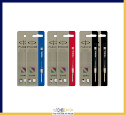 Parker Quink Gel Ink Refill x2 in 3 Colours