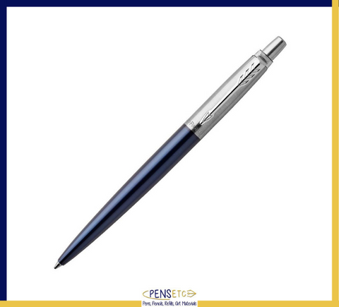 Parker Jotter Royal Blue Ballpoint Pen with Chrome Trims