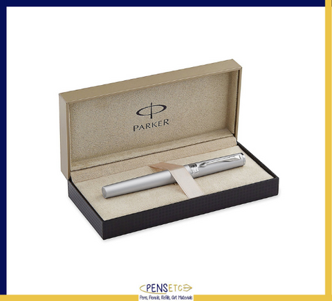 Parker Ingenuity 5th Technology Pen Large in Chrome with Medium Nib