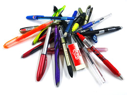 Zebra Pens, Pencils and Highlighters x20 Random Bundle Pack in Assorted Colours - Great Value