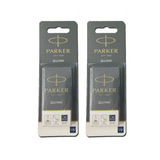 Parker Quink Fountain Pen Ink Cartridges x10 Available in 3 Colours