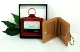 Grandluxe Photograph Keyring in Soft Faux Leather in 4 Colours