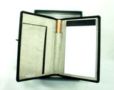 Grandluxe Pocket Note Pad Folder in Soft Feel Faux Leather
