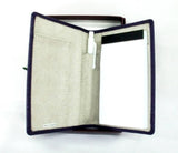 Grandluxe Pocket Note Pad Folder in Soft Feel Faux Leather