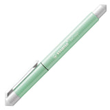 Stabilo BeFab Rollerball and BeCrazy Fountain Pens - Green Pastel Pen Set of Two