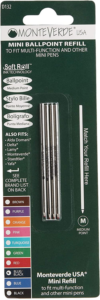 D1 Mini Ballpoint Pen refills for Parker, Cross, Rotring, Lamy