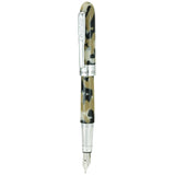 Conklin Minigraph Fountain Pen in White Satin