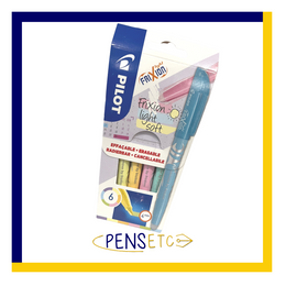 Pilot FriXion Light Erasable Highlighters Pastel Pack of 6