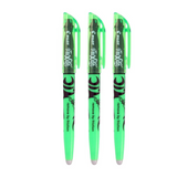 Pilot FriXion Erasable Highlighter Yellow, Green and Pink x 3