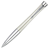 Parker Urban Chiselled Pearl Premium Ballpoint and Notepad Gift Set
