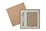 Parker Urban Chiselled Pearl Premium Ballpoint and Notepad Gift Set