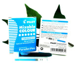 Pilot Parallel Pen Ink Cartridges ICP3 12 Pack Available in 12 Colours