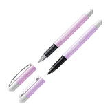 Stabilo BeFab Rollerball and BeCrazy Fountain Pens- Purple Pastel Pen Set of Two