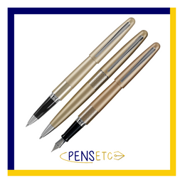 Pilot MR Matt Gold Fountain Pen, Rollerball or Ballpoint - Gift Boxed