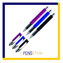 Stabilo beCrazy! Fountain Pen in Matt Black, Blue or Fuchsia