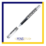 Stabilo beFab! Black and White Circle Design Fountain Pen