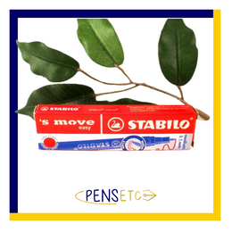 Stabilo S'move Left & Right Handed Pen Refills Red 2x3