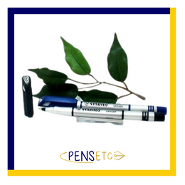 Stabilo Sensor Fineliner Pen 2 Pack in Black or Blue Ink 189 Fine
