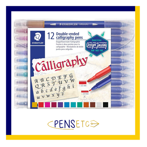 Staedtler Double-Ended Calligraphy Pen Pack of 12