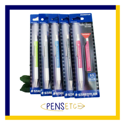Staedtler Mars Micro Mechanical Pencil 0.5mm + Tube 2B Leads Assorted Barrels