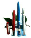 X-Pen Bullet Rollerball Pen In Chrome, Copper or Blue