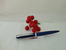 X-Pen Classic Ballpoint Pen in Blue with Chrome Detail 128B