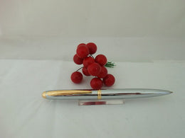 X-Pen Classic Ballpoint Pen in Chrome with Gold Detail 121B