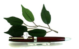 X-Pen Legend Ballpoint Pen in Dark Burgundy with Chrome Detail 405B