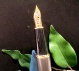 X-Pen Legend Fountain Pen, Ballpoint or Both in Gunmetal Grey with Gold Detail 403B